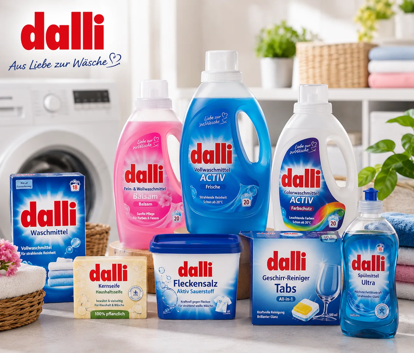 محصولات شوینده DALLI برای استعلام قیمت و سفارش عمده